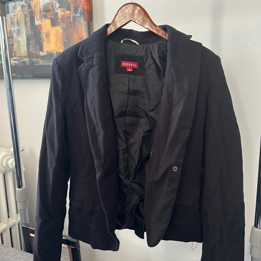 Merona Black Blazer